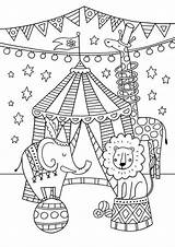 Circus Coloring Pages Printable Crafts Carnival Theme Sheets Easy Kids Color Colouring Preschool Print Showman Greatest Sheet Activities Printables Classroom sketch template