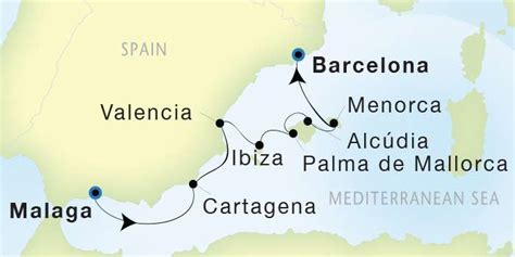 malaga  barcelona seadream travel bureau