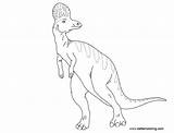 Corythosaurus Coloring Jurassic Pages Kids Printable sketch template