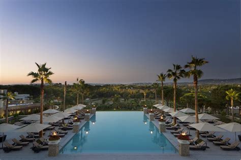 conrad algarve hotel newly awarded  portugals  luxury hotel luxury hotel pool hotels
