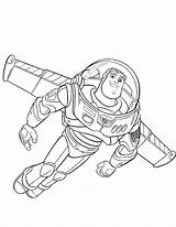 Coloring Pages Buzz Lightyear Toy Story Colouring Kids Flying Printable Disney Cartoon Color Print Sheets Google Choose Board Book Books sketch template
