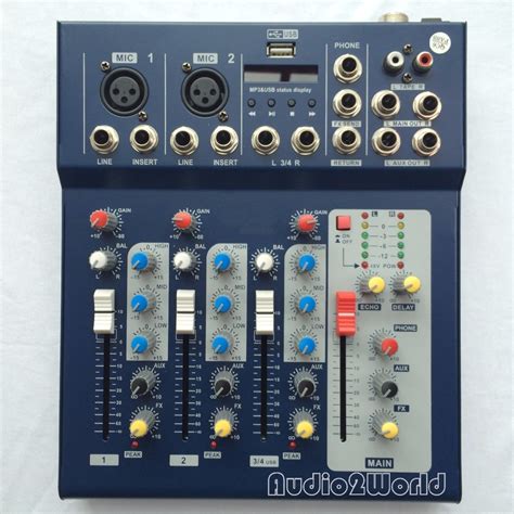 buy mini audio mixer  small mixing console  channel  reliable audio