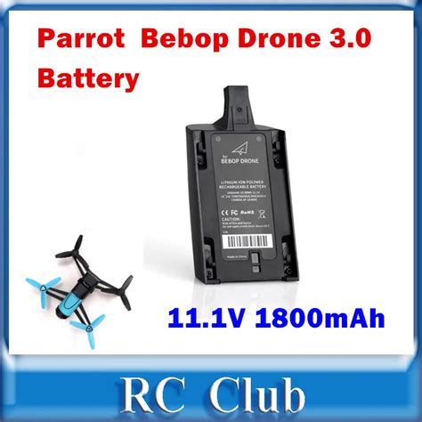 parrot bebop drone   mah battery  grade chip lithium ion polymer rechargeable