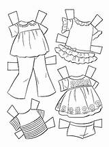 Paper Dolls Baby Coloring Missy Miss Doll Book Am sketch template