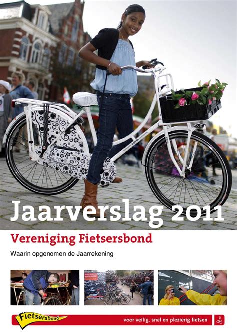 jaarverslag  vereniging fietsersbond  fietsersbond issuu