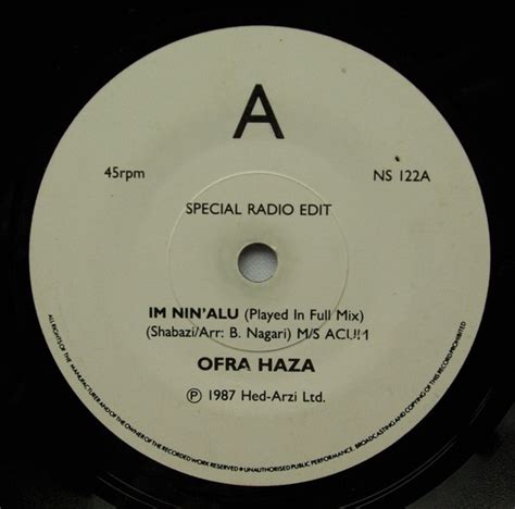 Ofra Haza Im Ninalu Played In Full Mix Special Radio Edit 1988