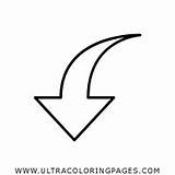 Colorear Flechas Flecha Ultracoloringpages sketch template