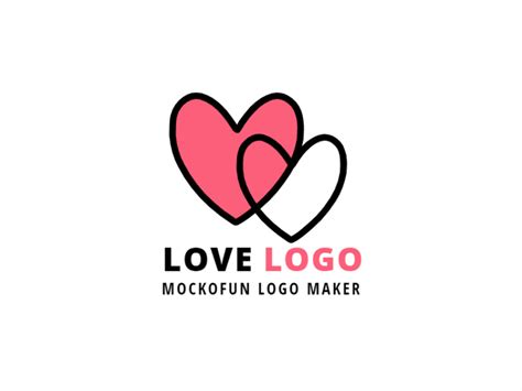 love logo mockofun