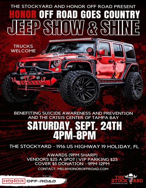 jeep show shine  stockyard