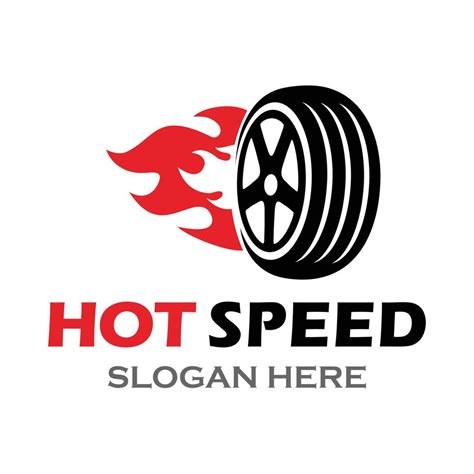 hot speed logo  vector art  vecteezy