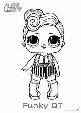 Lol Coloring Pages Surprise Doll Print Dolls Qt Printable Funky Series Colouring Cute Raskrasil Sheets Playing Girls Emoji Baby Printing sketch template