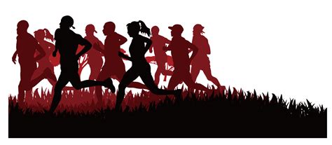 running olympic sports golf run character silhouette png download