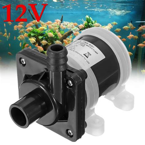 Water Pump Dc 12v Solar Powered Brushless Magnetic Submersible 700l H