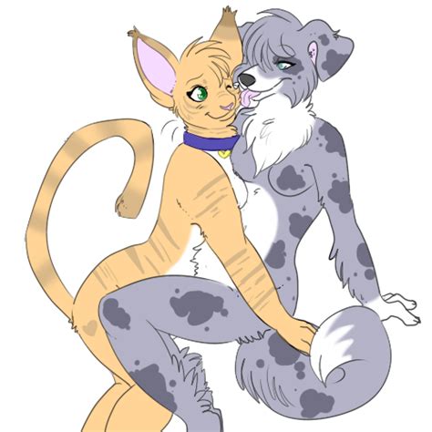 Lesbian furry sex