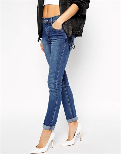 Cheap Monday Tight Skinny Jeans In Blue Lyst
