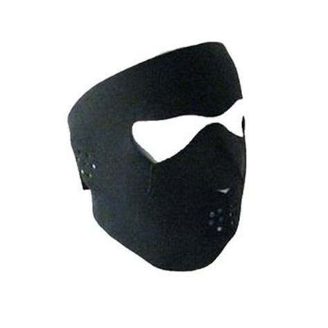 black neoprene winter full face mask w nose mouth ear vents ninja