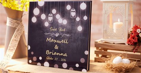 unique wedding guestbooks popsugar love and sex