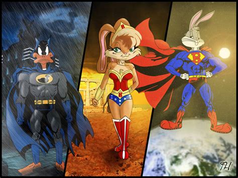 Team Hero Daffy Duck Lola Bunny Bugs Bunny By Furkanholmes On Deviantart