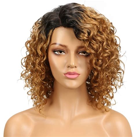 curly wigs human hair hesperis afro kinky curly pre plucked lace front human