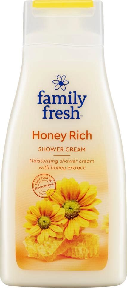 family fresh honey rich moisturising shower  ml lykocom