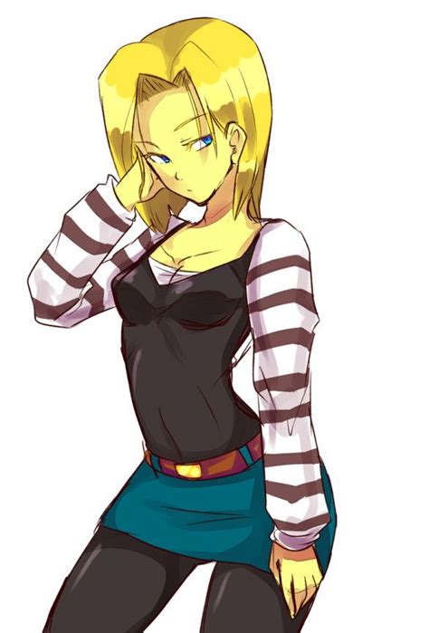 Dbz Android 18 Dragon Ball Z Pinterest Android 18 Android And Dragon