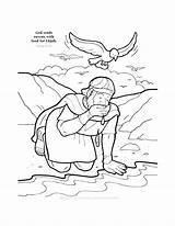 Elijah Bible Ravens Sends Ministryspark Kings Sunday sketch template