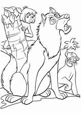 Mogli Ausmalbild Vater Baghira Ausmalbilder Kategorien Dschungelbuch sketch template
