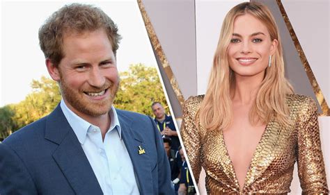 margot robbie reveals she texts prince harry but leaves him waiting