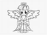 Pony Sparkle Alicorn Cadence sketch template