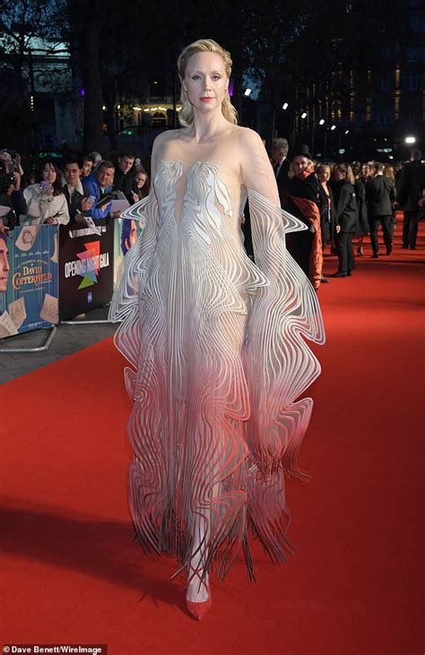 Gwendoline Christie Wears Couture Gown At Bfi London Film Festival