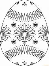 Coloring Pages Easter Egg Pattern Flower Ukraine Ukrainian Color Print Colorful Nice Eggs Printable Detailed Drawing розмальовка Online Getcolorings Drawings sketch template