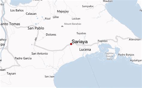 sariaya location guide