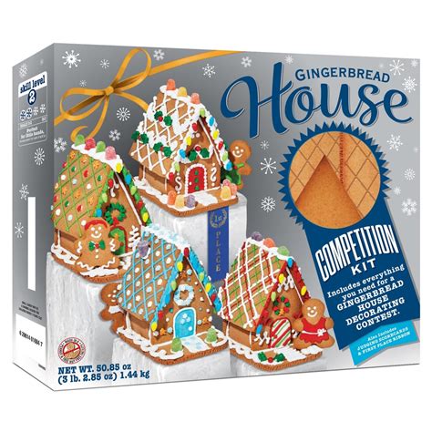 gingerbread house competition kit  gingerbread house decorating