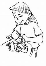 Hygiene Handwashing Missionary Coloringsun sketch template