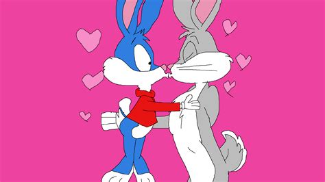 bugs bunny kisses buster by tomarmstrong20 on deviantart