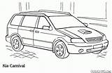 Kia Coloring Carnival Pages Cars Colorkid Car Transport Bmw sketch template