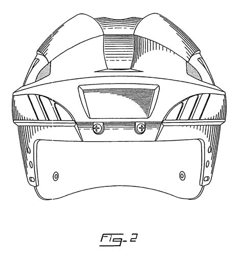 patent usd hockey helmet google patents