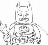 Batman Lego Coloring Pages Kids Print sketch template
