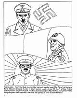 Hitler Mussolini Hirohito sketch template