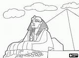Para Egipto Sphinx Giza Coloring Colorear Egypt Pages Printable Egipcio Esfinge Seleccionar Tablero Guardado Oncoloring Desde sketch template