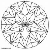 Coloring Kaleidoscope Geometric Malvorlagen Cool2bkids Blumen Geometrische Kaleidoskop Getcolorings sketch template