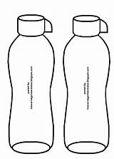 Mewarnai Botol Minum Sketsa Minuman Peralatan Dapur Plastik Benda Abu Baru Tupperware Teh sketch template