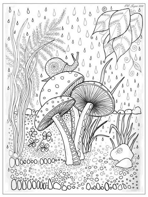 printable mushroom coloring pages  getcoloringscom