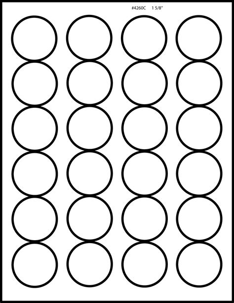 printable circle labels printable templates