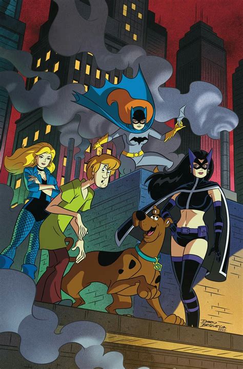 Black Canary Huntress Batgirl And The Scooby Gang Scooby Doo