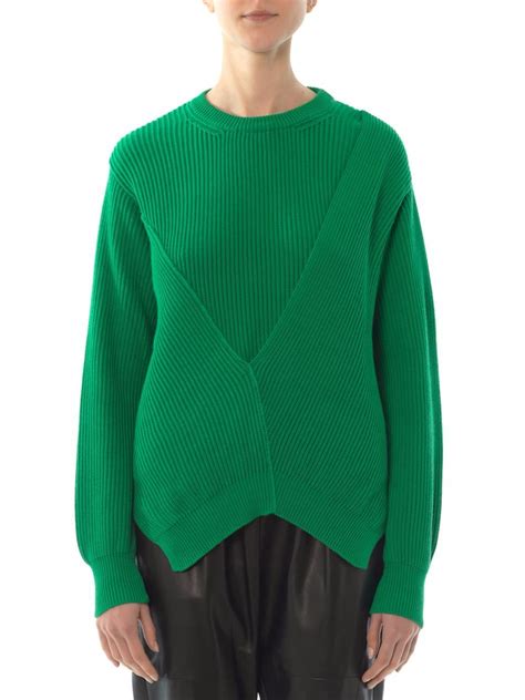 ribber wrap asymmetric sweater joseph matchesfashioncom knitwear inspiration knitwear