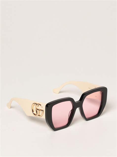 gucci sunglasses in acetate black 2 gucci glasses gg0956s online