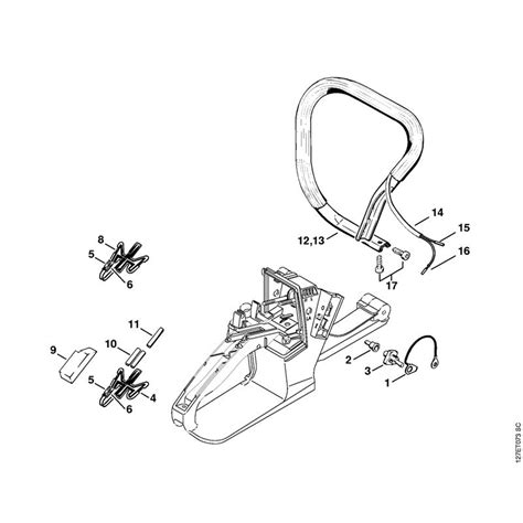 stihl  chainsaw sw parts diagram heating