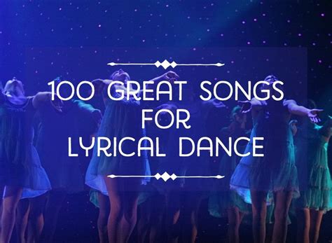 songs   lyrical dance spinditty