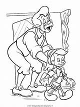 Pinocchio Disegno Colorare sketch template